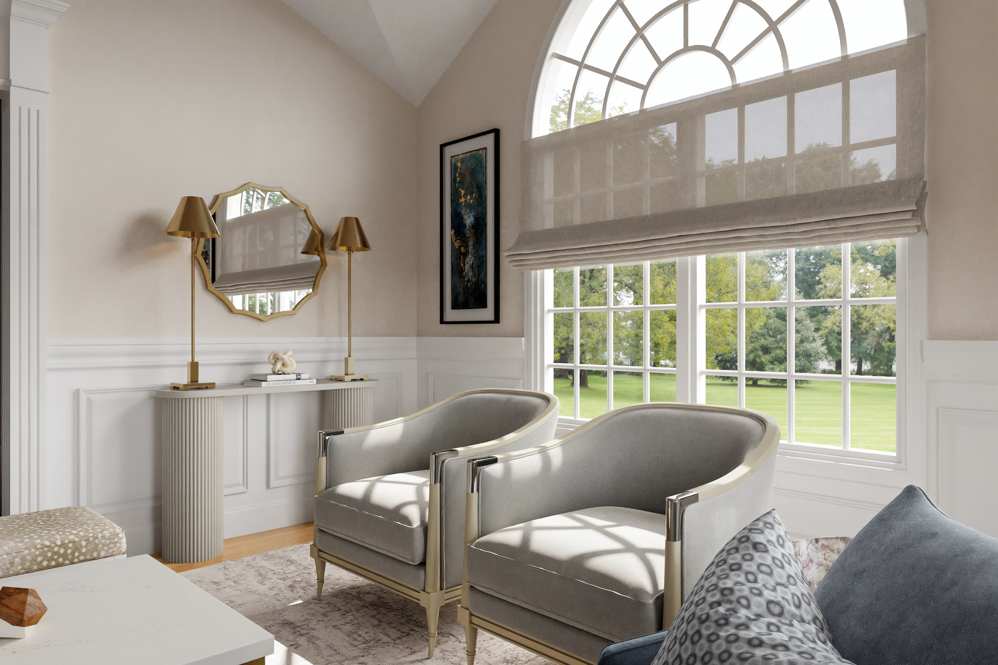 Online Designer Living Room 3D Model 3