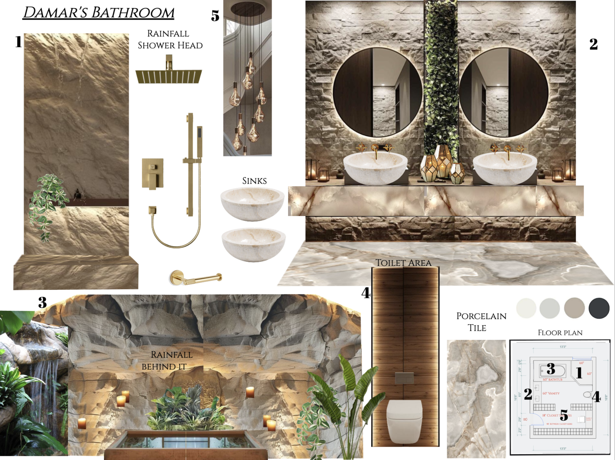 Ideas de Diseño de Interiores para Baños en Línea