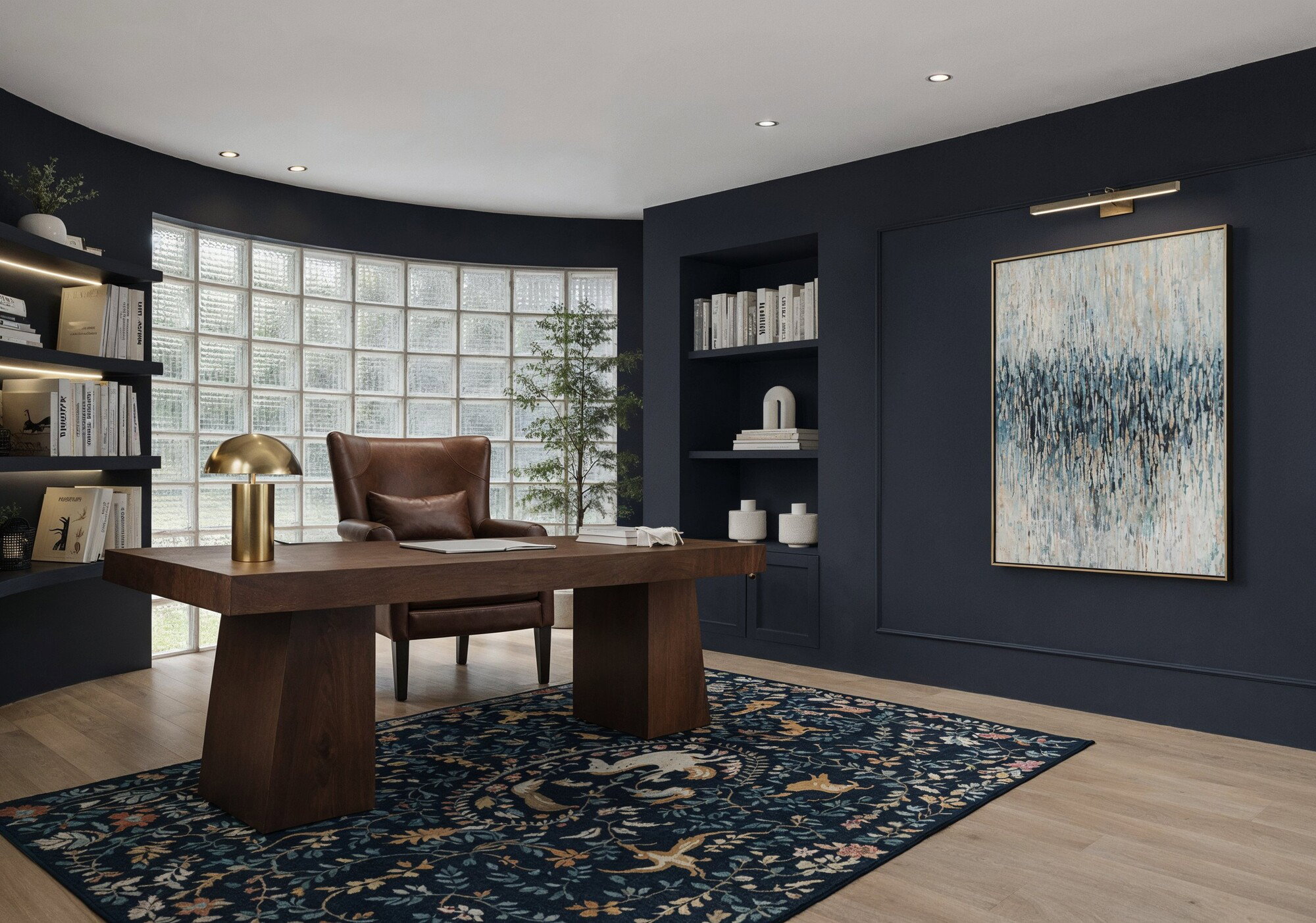 Online Designer Home Office 3D Model 3
