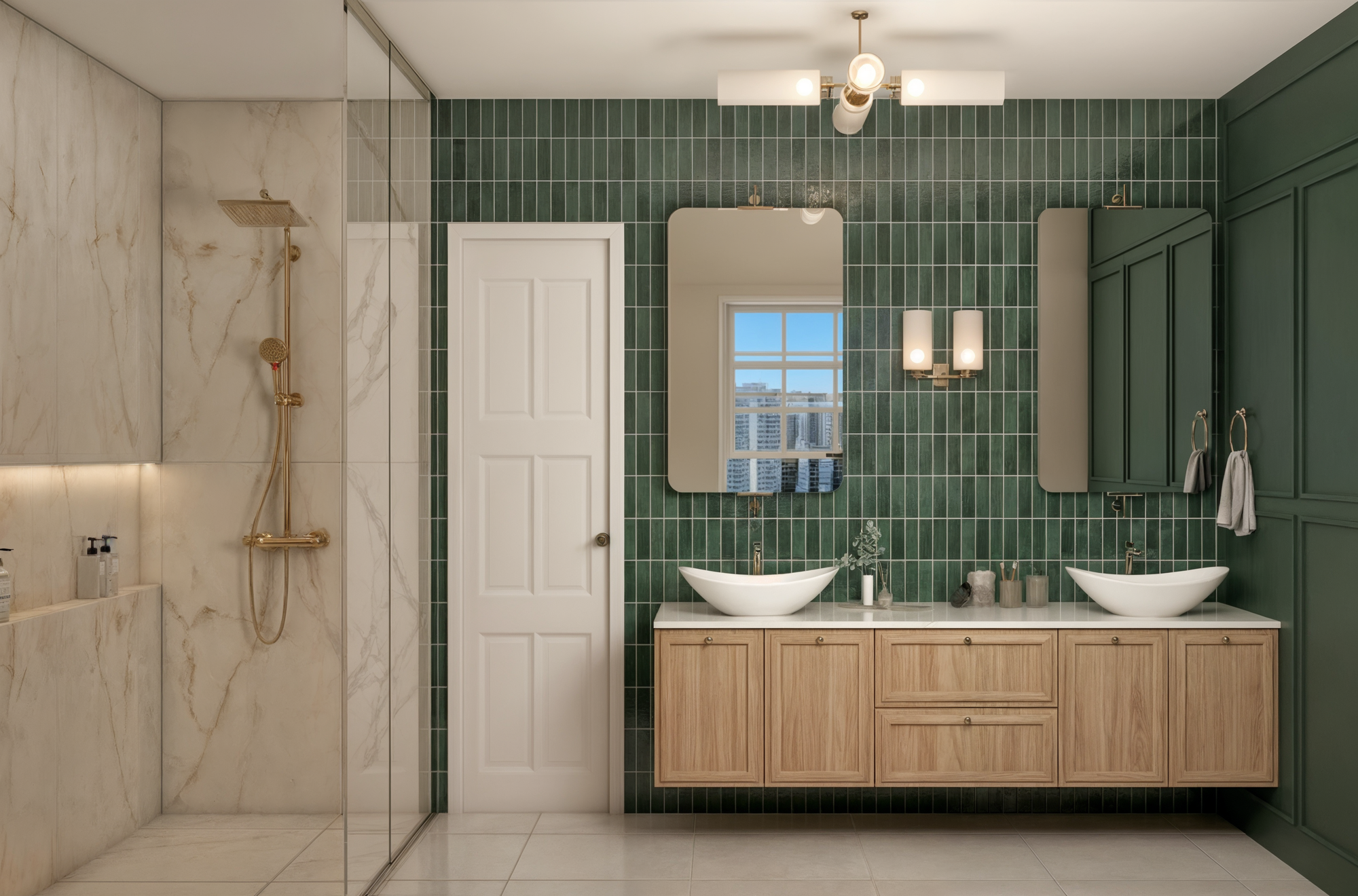 Online Designer Bathroom 3D Model 2