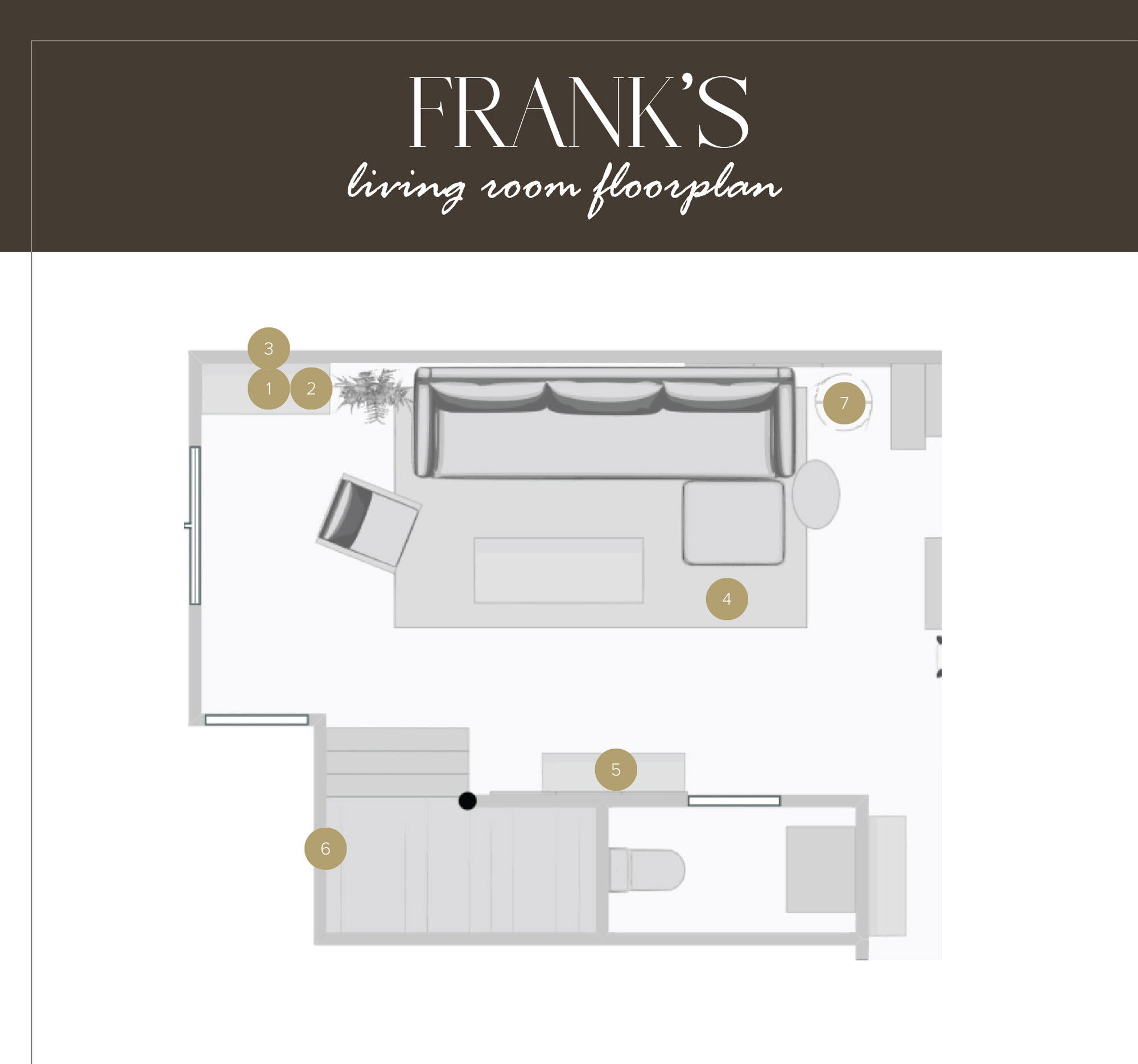 Online Designer Living Room Floorplan