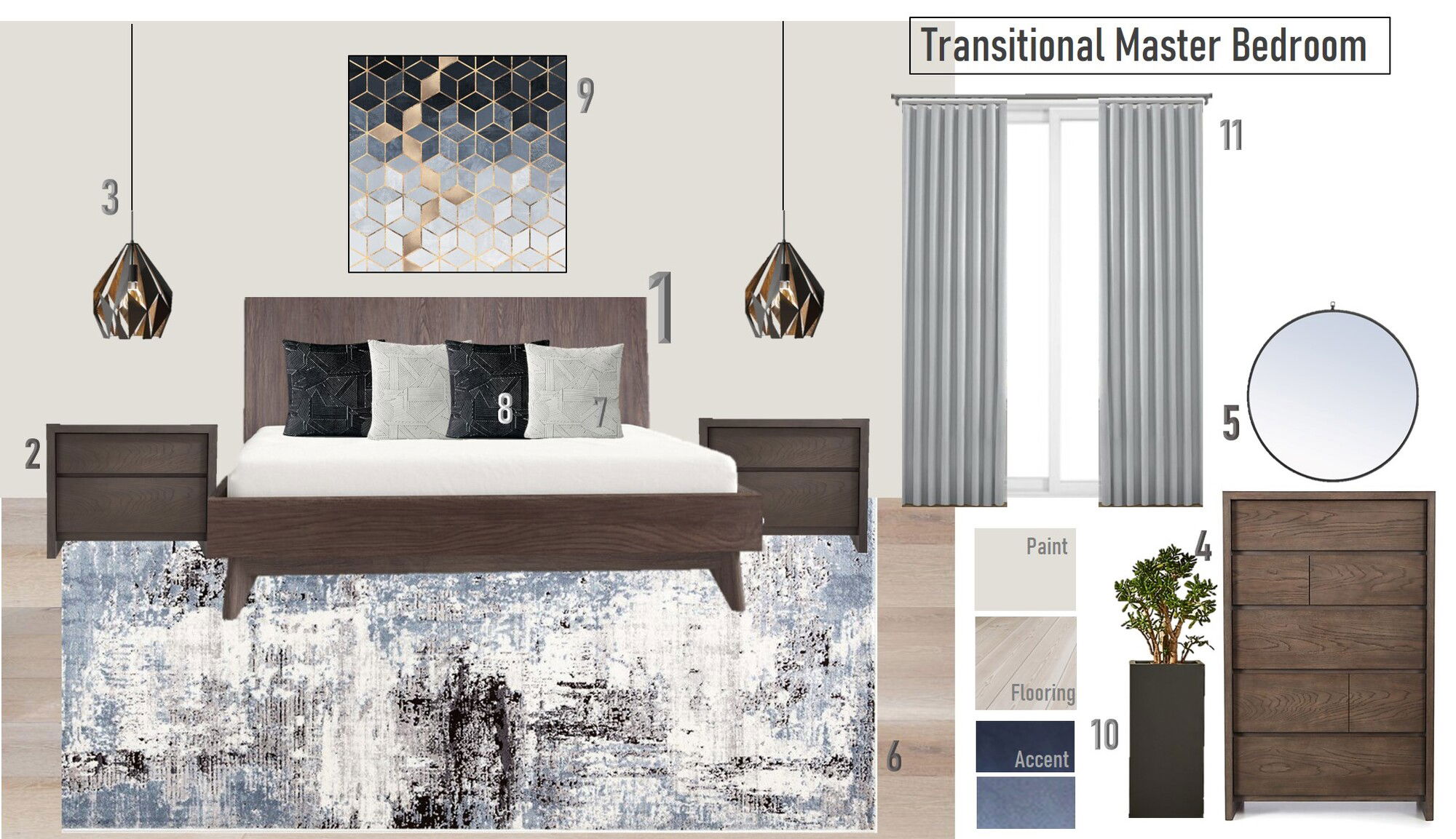 Ideas de diseño interior de dormitorio en línea