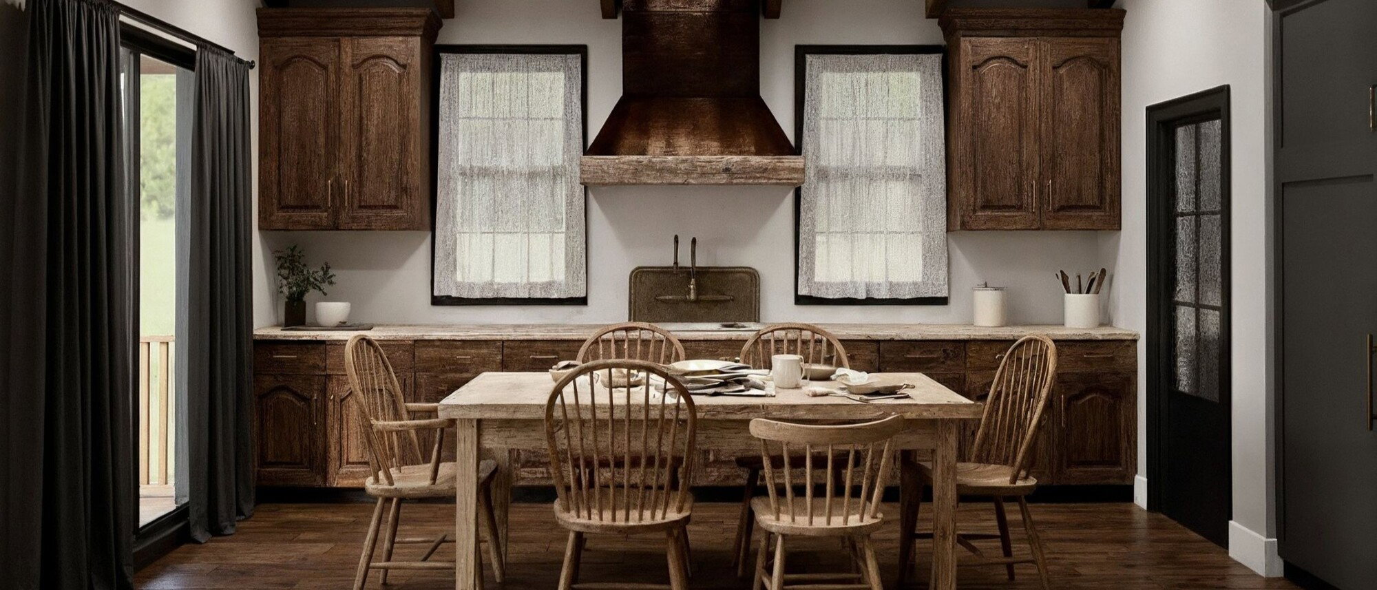 Timeless Rustic Modern Kitchen Renovation- Before Photo