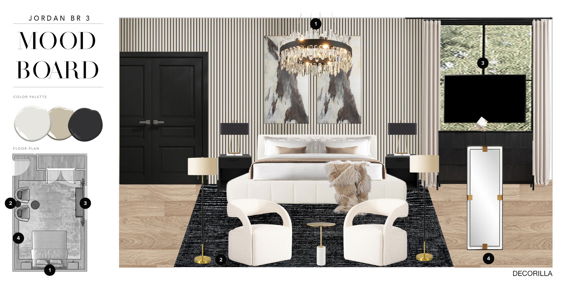 Ideas de diseño interior de dormitorio en línea