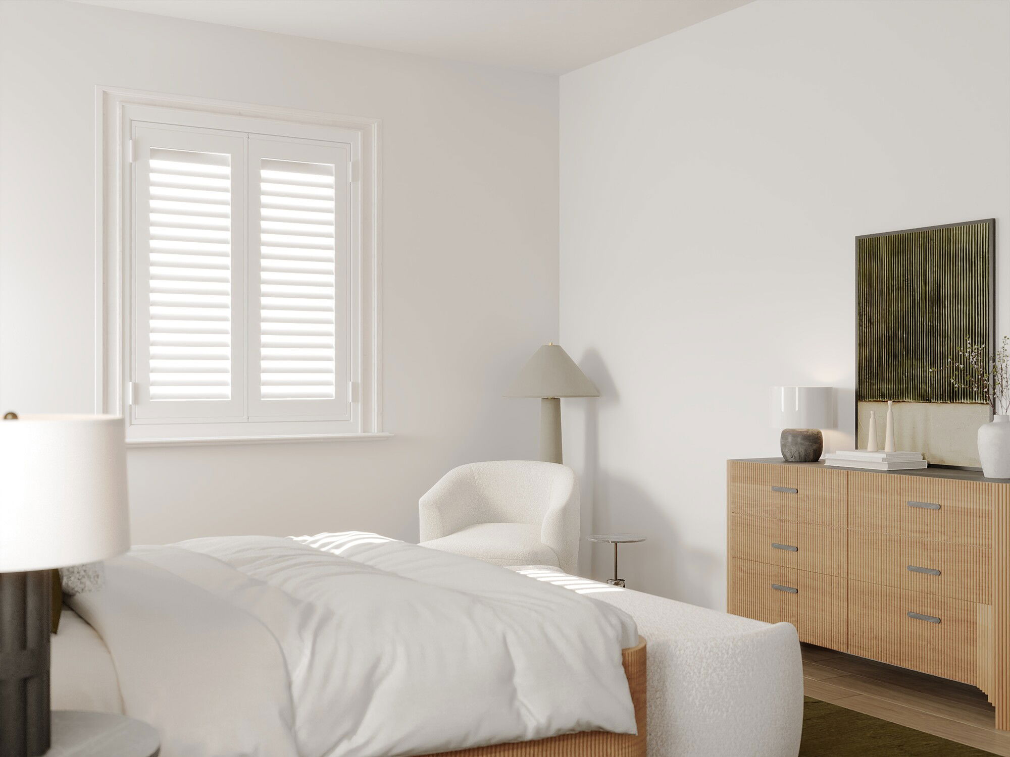 Online Designer Bedroom 3D Model 2