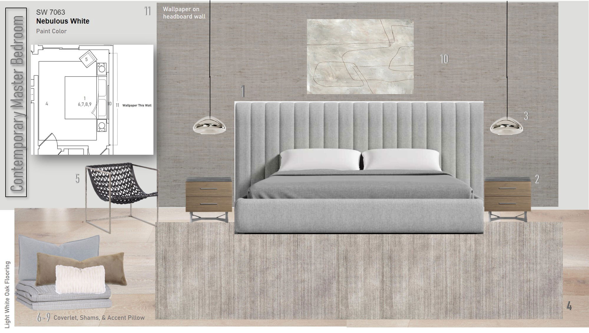 Ideas de diseño interior de dormitorio en línea