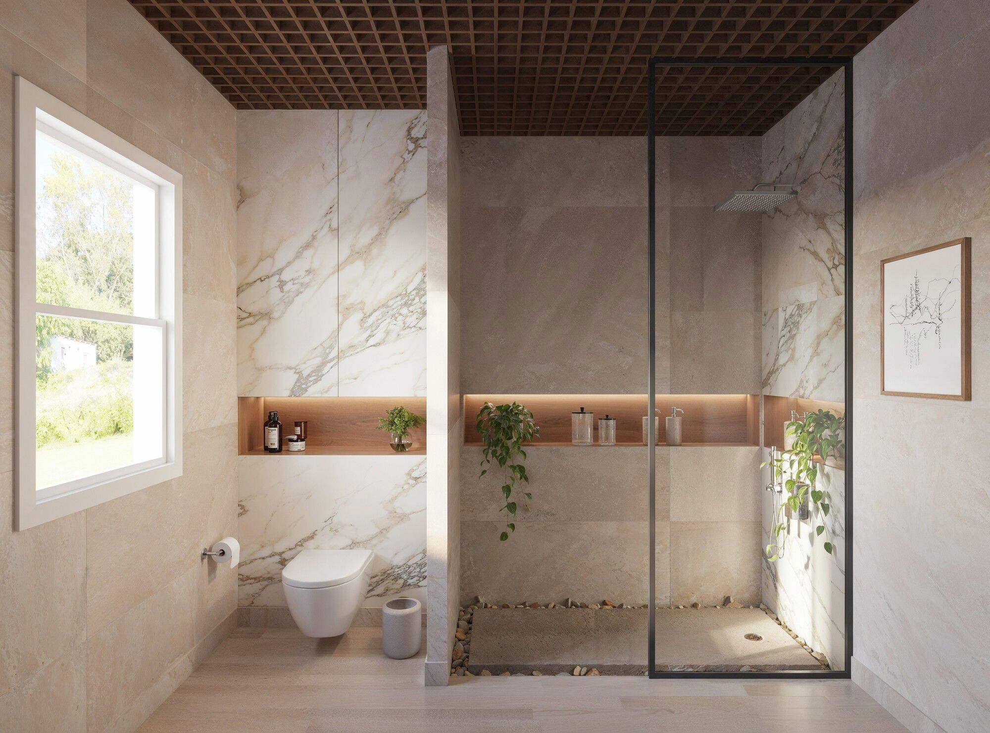 Online Designer Bathroom 3D Model 1
