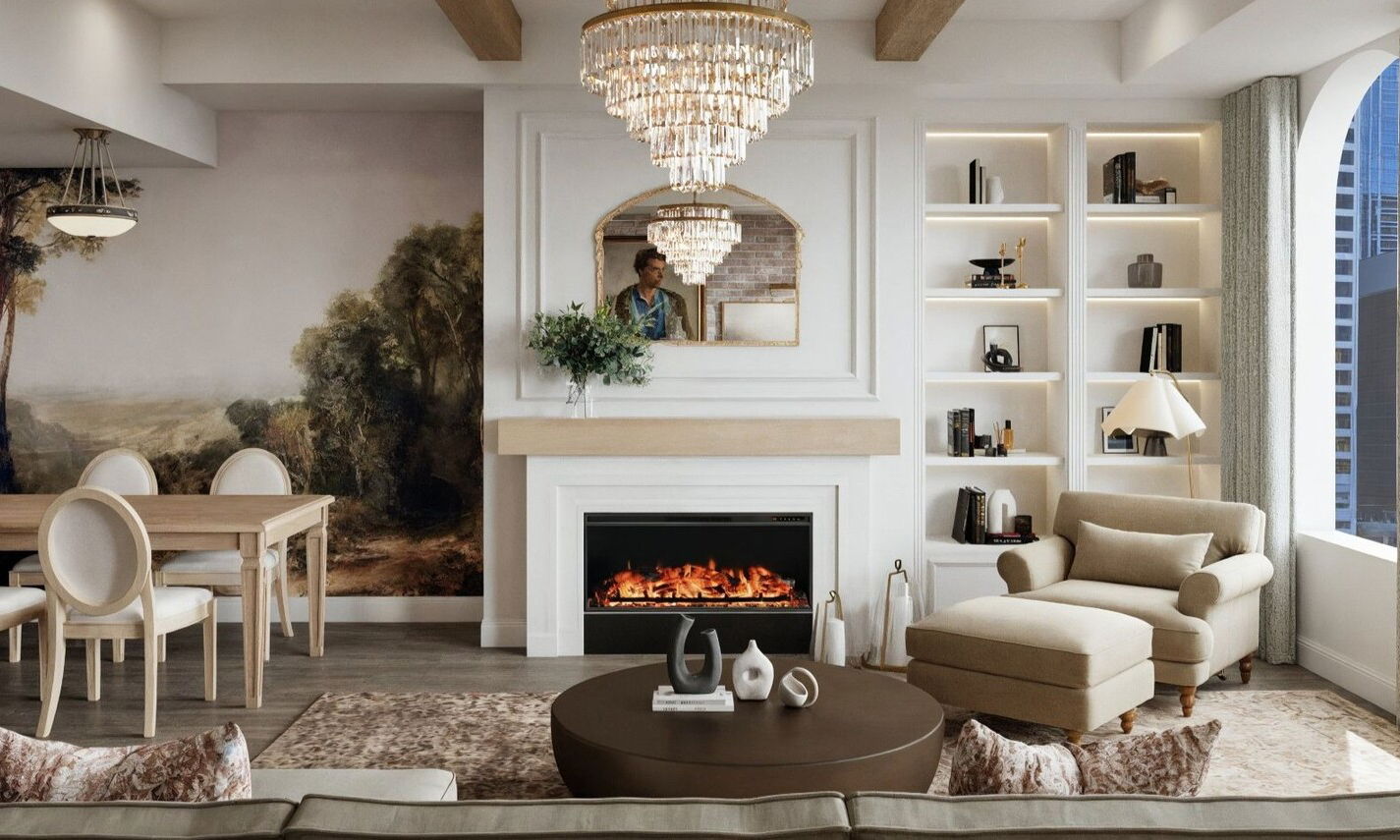 Elegant and Inviting Warmth Condo Design by affordable Richmond interior designers