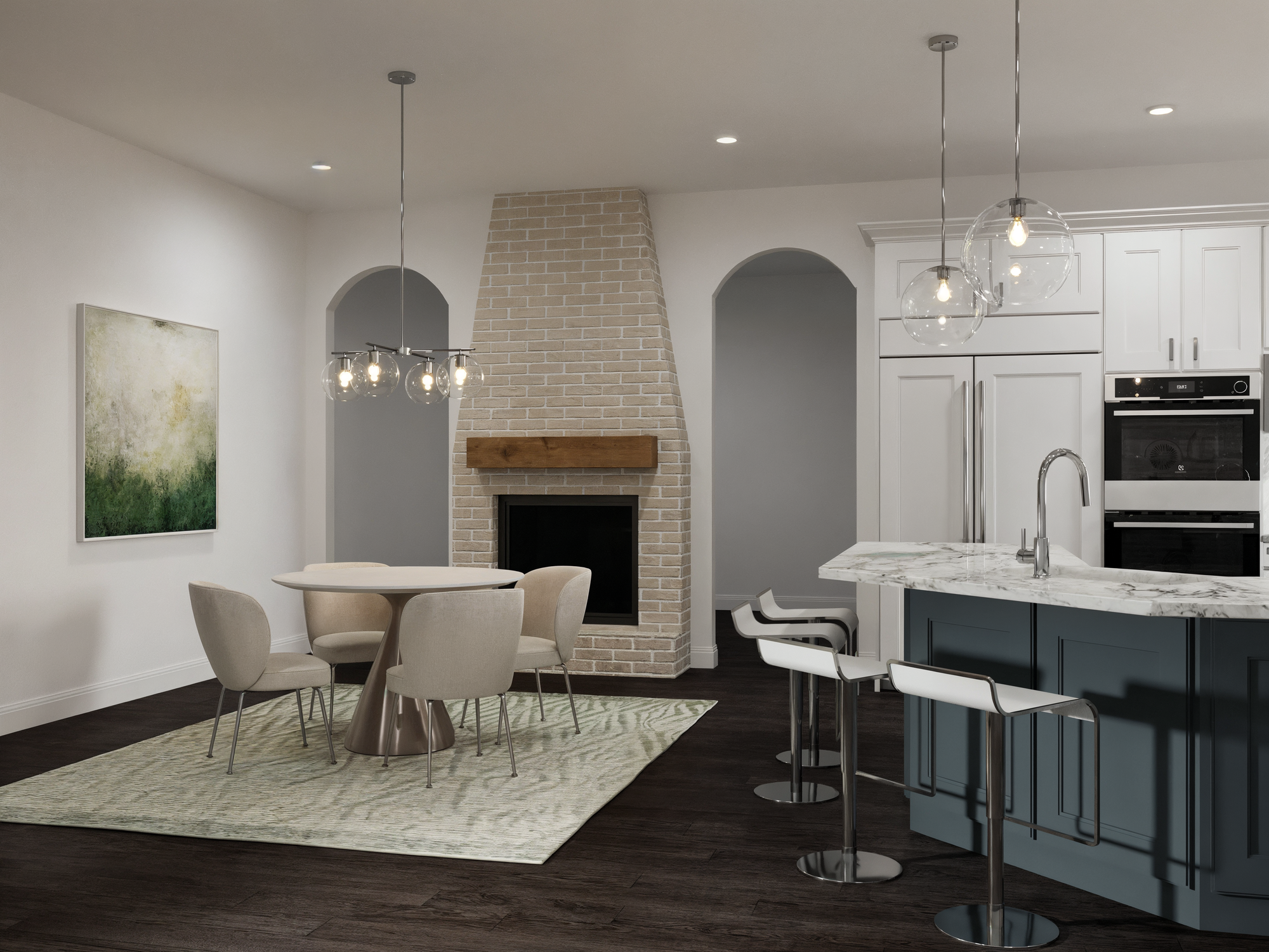 Online Designer Kitchen 3D Model 1