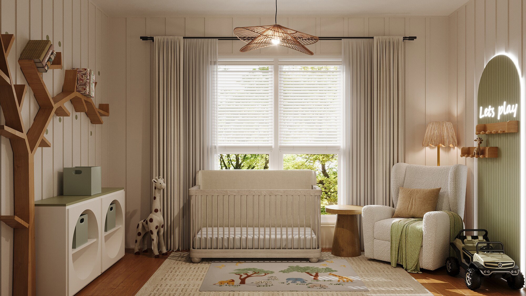 Online Designer Nursery 3D Model thumbnail1