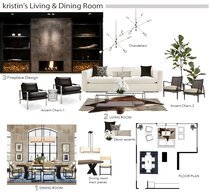 Modern Rustic Lakehouse Living and Dining Tiara M. Moodboard 2 thumb