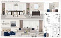 Subtle Glam Combined Living and Dining Room Transformation Rajna S. Moodboard 2 thumb