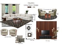 Modern Open Concept Living Room Furniture Ideas Tiara M. Moodboard 1 thumb