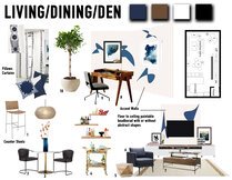 Modern Boho Living & Dining Room Design Rachel B. Moodboard 2 thumb