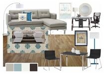 Lyns Modern Living Room & Bedroom Design Sara Y Moodboard 2 thumb