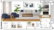 Timeless, Comfortable & Functional Living Room Lidija P. Moodboard 2 thumb