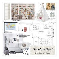 Contemporary Student Space Transformation Alaine J. Moodboard 2 thumb
