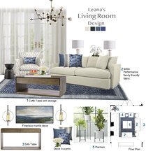 White and Blue Contemporary Living Room Tiara M. Moodboard 2 thumb