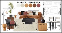 Scandinavian Mid Century Living Room Renewal Shofy D. Moodboard 2 thumb