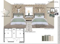 Eclectic Glam Texas Bedroom Designs Franzi K. Moodboard 1 thumb