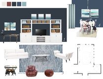 Open Contemporary Living/Dining Space Camila C. Moodboard 1 thumb