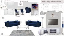 Transitional Vaulted Living Room & Kitchen Design Lidija P. Moodboard 2 thumb