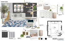 Fresh Eclectic Bedroom & Nursery Design Ibrahim H. Moodboard 2 thumb
