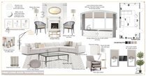 Brown and Neutral Living Room Design Farzaneh K. Moodboard 1 thumb