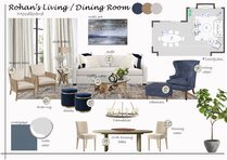 Eclectic Glam Living Room Liana S. Moodboard 2 thumb