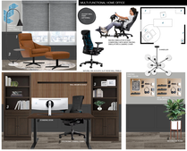 Small Office & Game Room Design Picharat A.  Moodboard 2 thumb