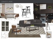 Bright High Ceiling Industrial Home Design Jessica S. Moodboard 2 thumb