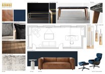 Luxe Masculine Glam Home Office Mladen C. Moodboard 2 thumb