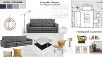 Eclectic with Blue Accents Living Room Lindsay B. Moodboard 2 thumb