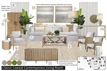 Classic Coastal Living Room Interior Design Drew F. Moodboard 1 thumb
