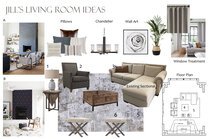 Modern Rustic Living Room Interior Design Keerthana V. Moodboard 1 thumb