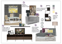 Contemporary Manhattan Living Room Design Christine M. Moodboard 1 thumb