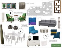 Beautiful, Multi Functional Lounge Design Eleni P Moodboard 2 thumb