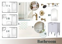 Modern and Sleek White Bathroom Design Bunny W. Moodboard 1 thumb