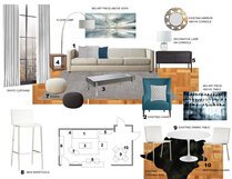 Transitional Living Room and Bedroom Laura A. Moodboard 2 thumb