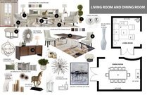 Contemporary Living/Dining & Kids Room Jina K. Moodboard 1 thumb