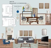 Modern Living Room and Eat In Kitchen  Linnea T Moodboard 1 thumb
