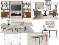 Modern, Yet Subtle Living/Dining Room Laura A. Moodboard 1 thumb