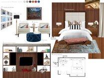 Hotel Inspired Transtional Master Bedroom Interior Jessica S. Moodboard 2 thumb