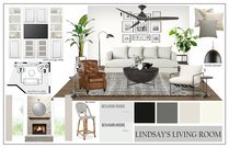 Transitional Home with Fireplace Interior Design Casey H. Moodboard 2 thumb