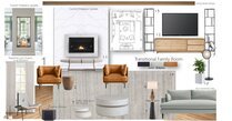 Contemporary Home Design with Stone Fireplace Wanda P. Moodboard 1 thumb