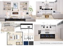 Transitional Living & Kitchen Interior Design Maya M. Moodboard 2 thumb