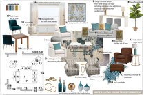 Bright Transitional Home Design with Fireplace Farzaneh K. Moodboard 2 thumb