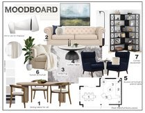 Eclectic Glam Living Room Marine H. Moodboard 1 thumb