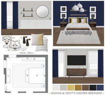 Transitional Style Living Room and Bedroom Selma A. Moodboard 2 thumb