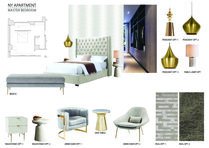 Bright and Modern Master Bedroom & Closet Design Mladen C Moodboard 1 thumb